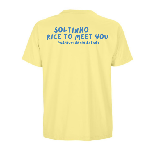 Boxy Yellow Tee