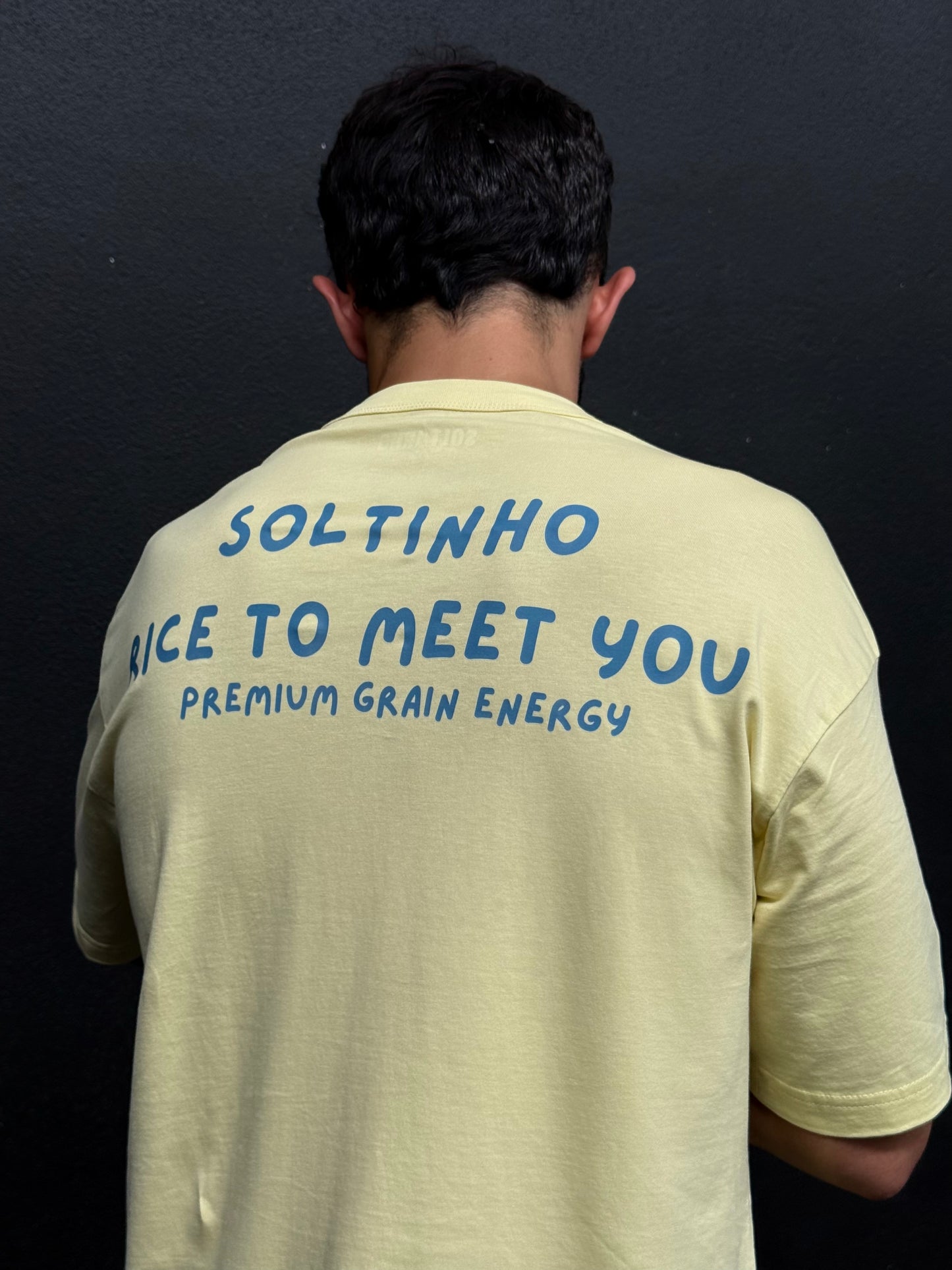 Boxy Yellow Tee