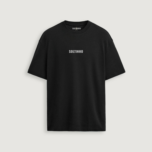 Oversized Black Tee