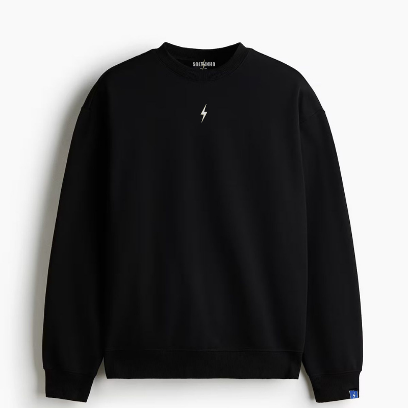 SWEATSHIRT CREWNECK BLACK