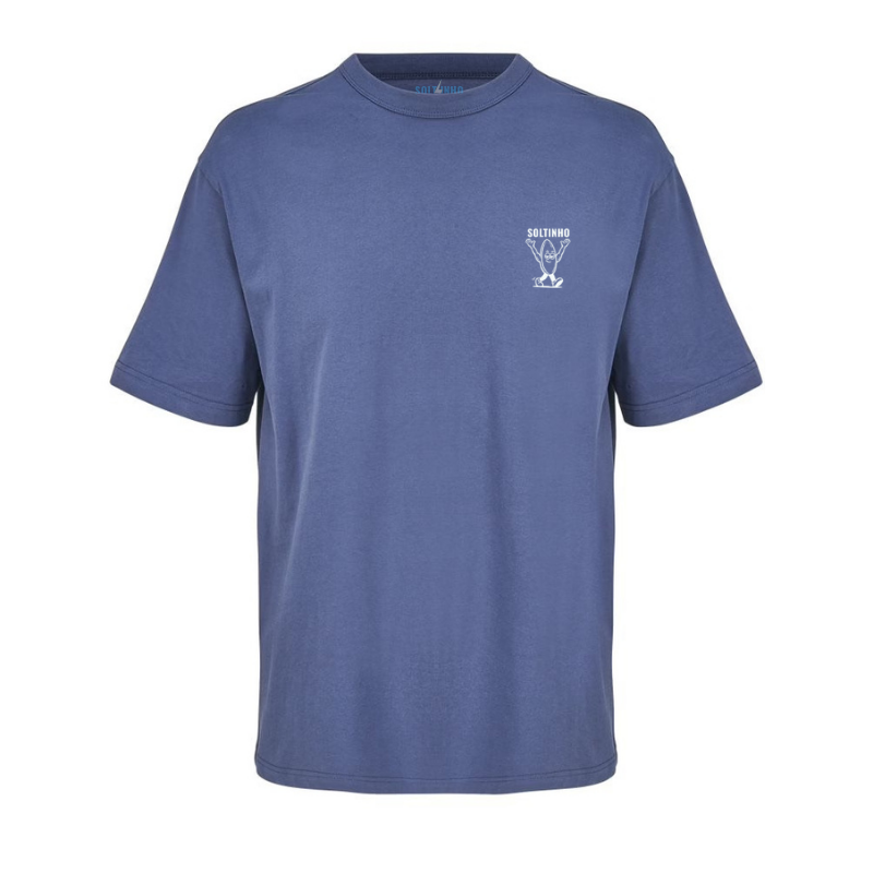 Boxy Blue Tee