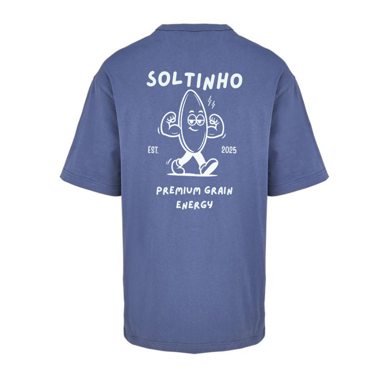 Boxy Blue Tee