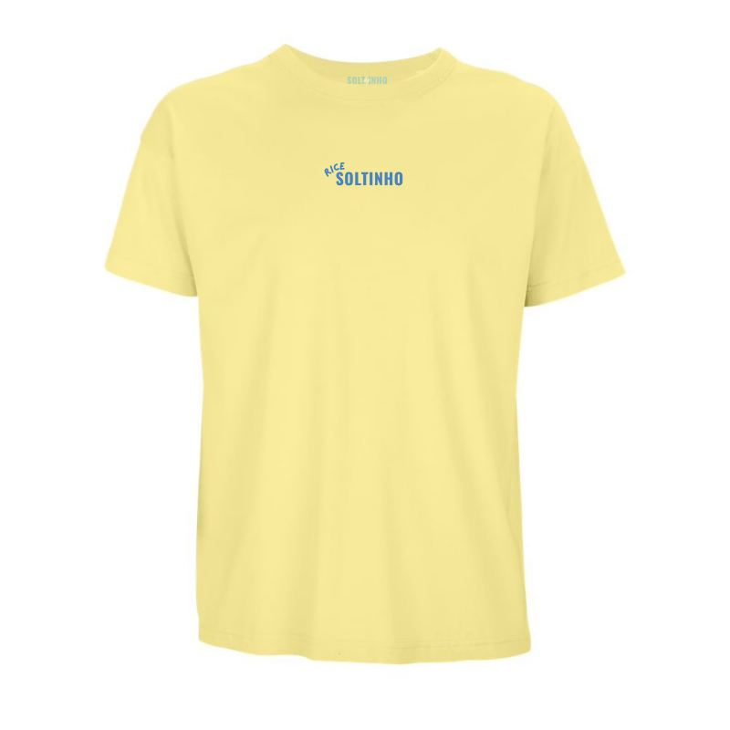 Boxy Yellow Tee