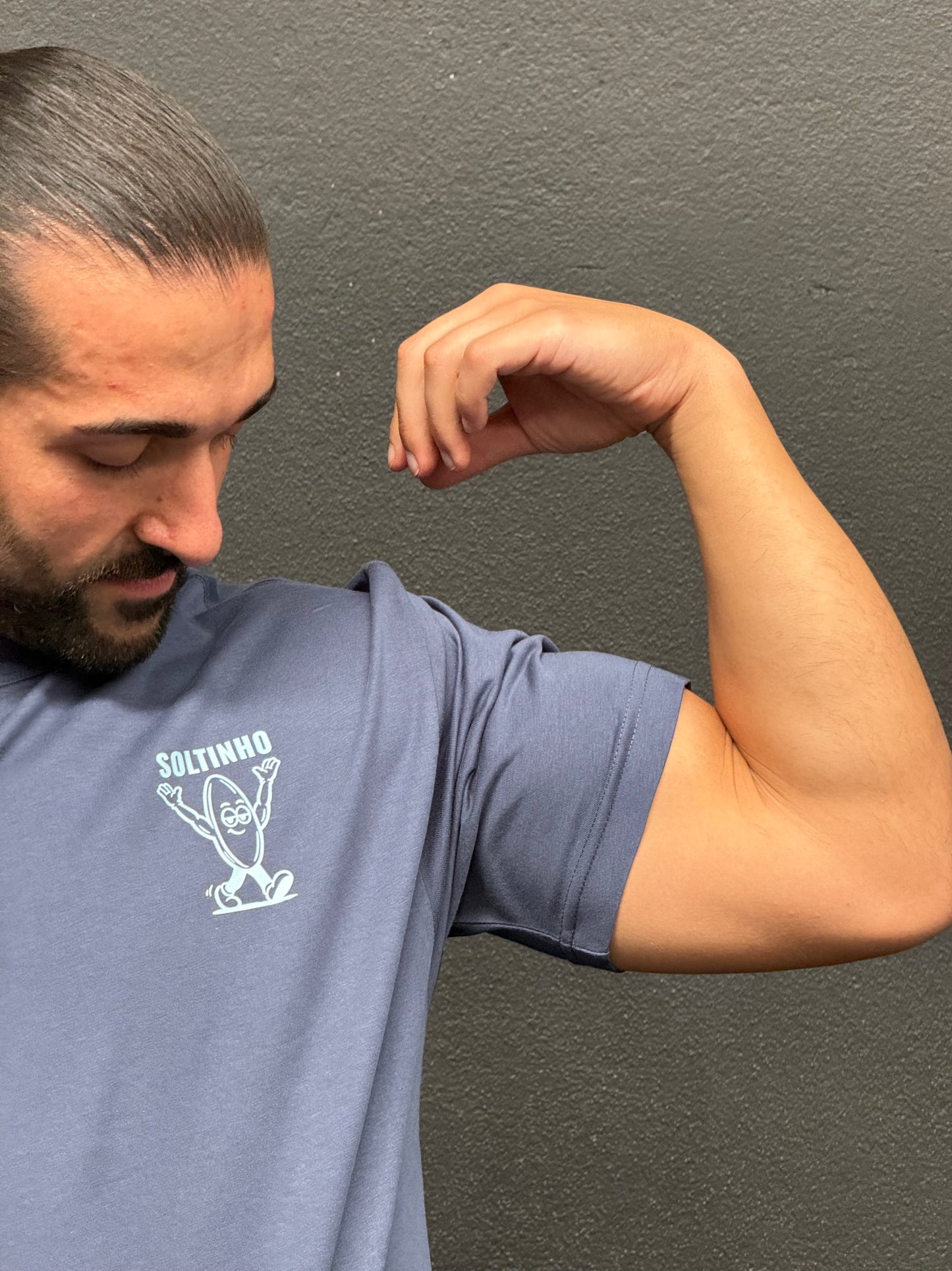 Boxy Blue Tee